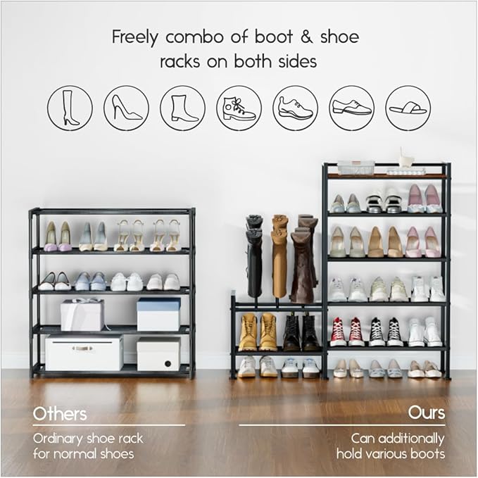 Shoe Rack Organizer and Storage - Image 7