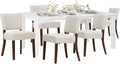 COLAMY 60 Inch Rectangular Kitchen Dining Table by COLAMYINC