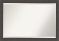 Amanti Art Silver Bathroom Mirror by AmantiArt