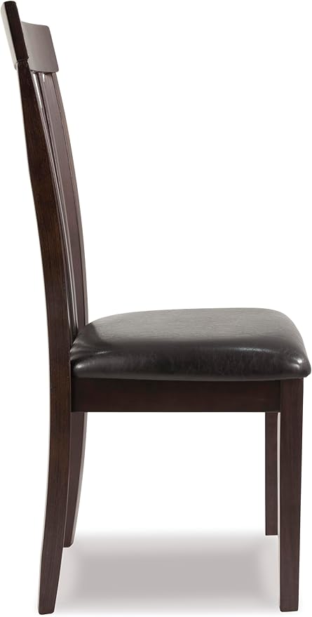 Signature Design by Ashley Hammis Rake Back Dining Room Chair, Dark Brown - Image 7