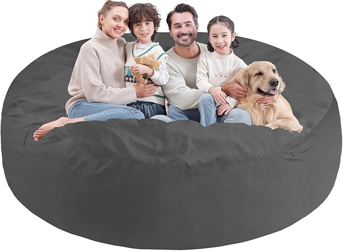 7FT Bean Bag Chair, Large Bean Bag Chairs by SIMFLAG