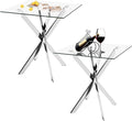 Side Table Set of 2, Modern End Table Set by Goldfan