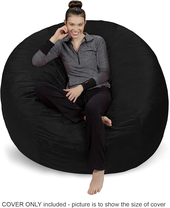 Sofa Sack Bean Bag Chair Cover Only, - Image 2