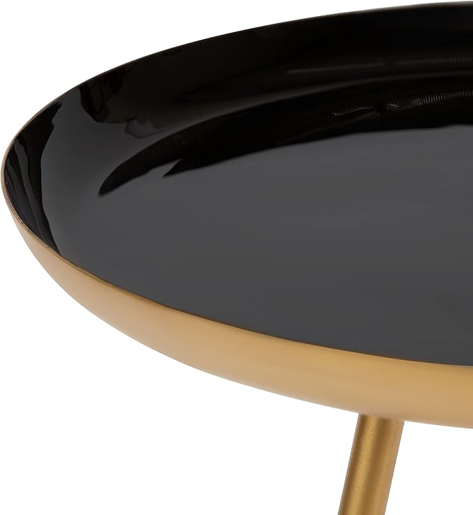 Kate and Laurel Laranya Round Metal Side Table - Image 6