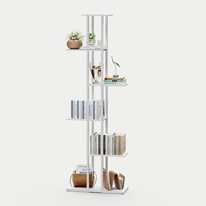 Bookshelf，Small Bookcase for Small Space，6-Tier Bookshelf for Living Room - Image 7