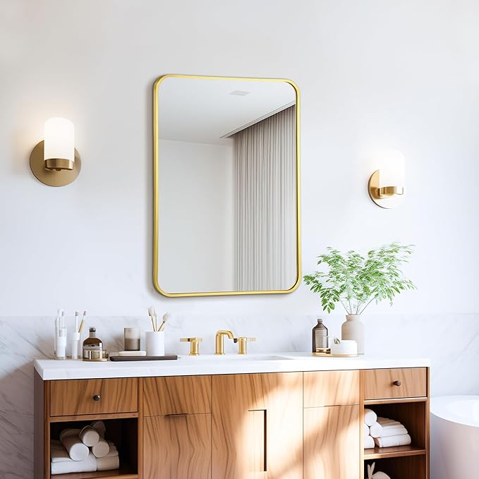 20x28 Rounded Rectangle Bathroom Mirrors - Image 7