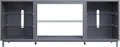 Manhattan Comfort Brighton 60" TV 7 Shelves, Tempered Glass Dividers and Media by ManhattanComfort