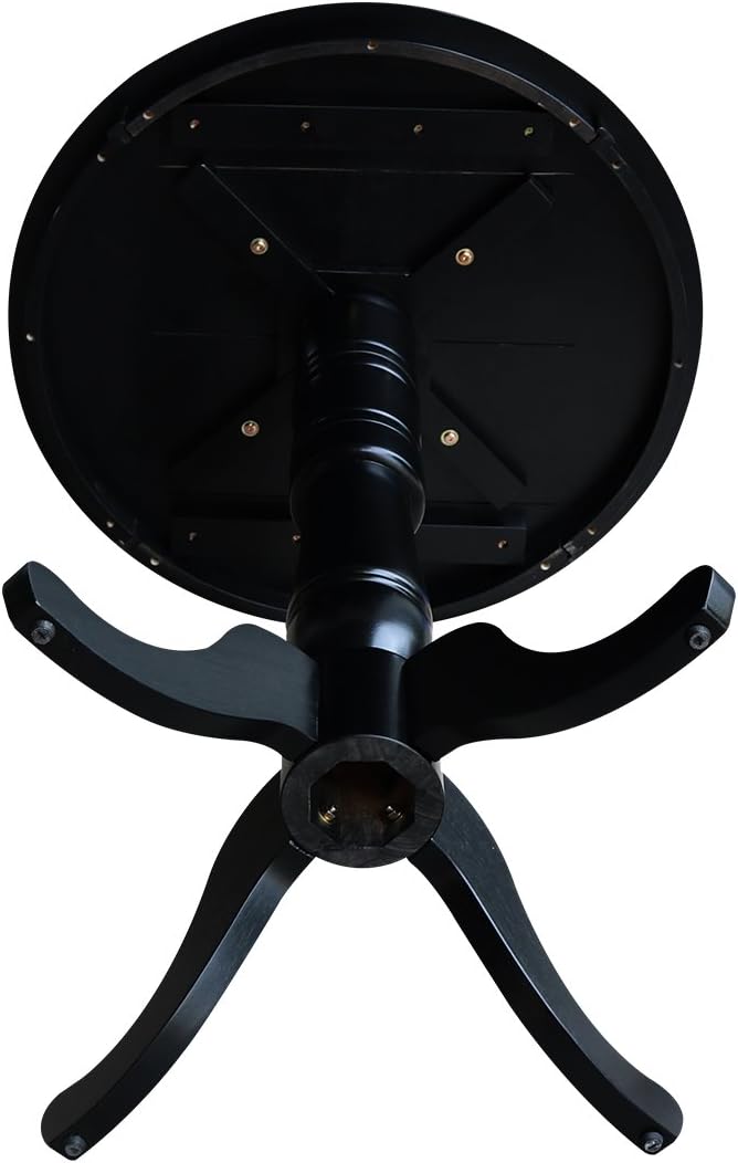 International Concepts 30" Round Top Pedestal Table, Bar Height-40.9" - Image 4