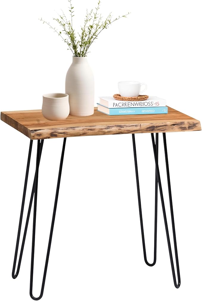 Alaterre Furniture Natural Live Edge End Table by AlaterreFurniture