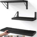 BAYKA Wall Shelves for Bedroom Decor, Floating Wall Shelves for Living Room by BAYKA