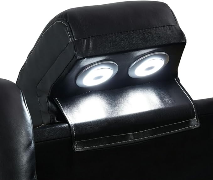 Electric Power Recliner Sofa Living Room Furniture, Comfy Home Theater - Image 4