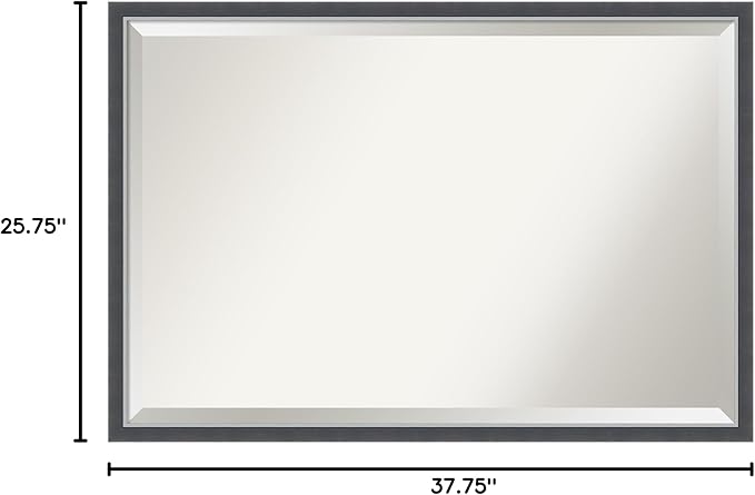 Amanti Art Black Bathroom Mirror - Image 6