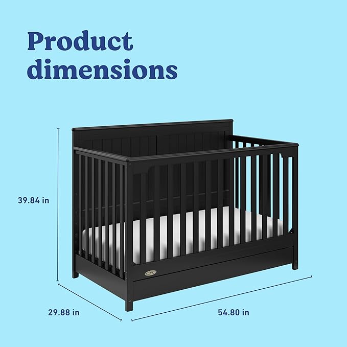 Graco Hadley 5-in-1 Convertible Crib - Image 7