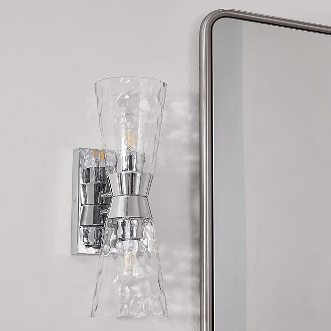 ANDY STAR 24x36 Brushed Nickel Bathroom Mirror, Stainless Steel Metal Frame - Image 5