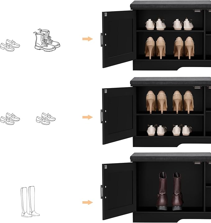 2-Tier Storage Bench, Shoe Bench - Image 6
