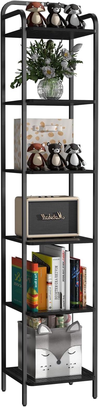 Book Shelf, 6 Tier Bookshelf, Bookcase - Image 7