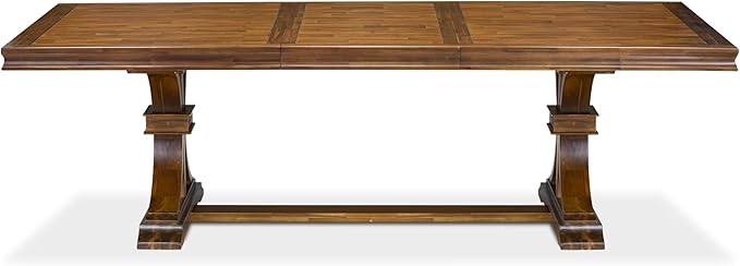 LECY9-AWA-28 9-Piece Dining Room Set Consists of a Dining Table and 8 Beige - Image 6