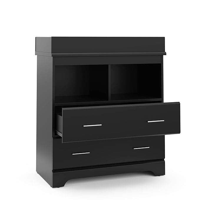 Storkcraft Brookside 2 Drawer Changing Table Dresser – GREENGUARD Gold Certified - Image 8
