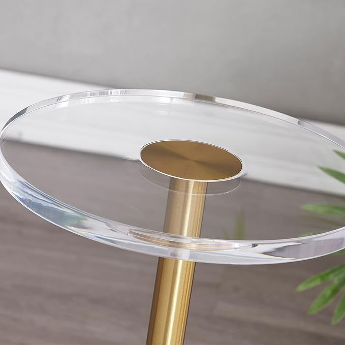 LIKENOW Furniture Acrylic Side Table, Office | Modern Nightstand - Image 4