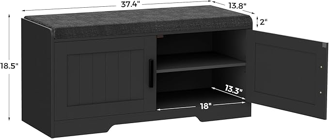 2-Tier Storage Bench, Shoe Bench - Image 2