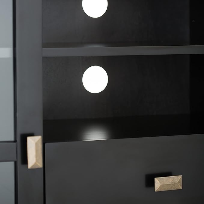 SIMPLIHOME Artisan SOLID WOOD 53 Inch Wide Transitional TV Media Stand in Black - Image 10