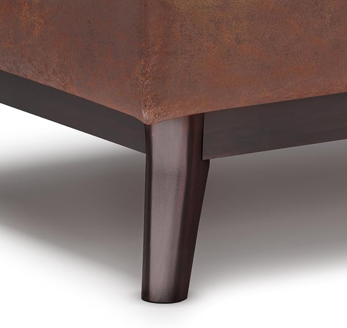 SIMPLIHOME Owen 34 inch Wide Mid Century Modern Rectangle Tray Top Small Coffee - Image 9
