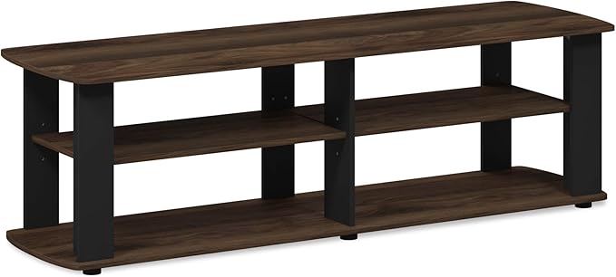 FURINNO Nelly Entertainment Center TV Stand, Short 43.3" x13.4 x13.1, Columbia - Image 5