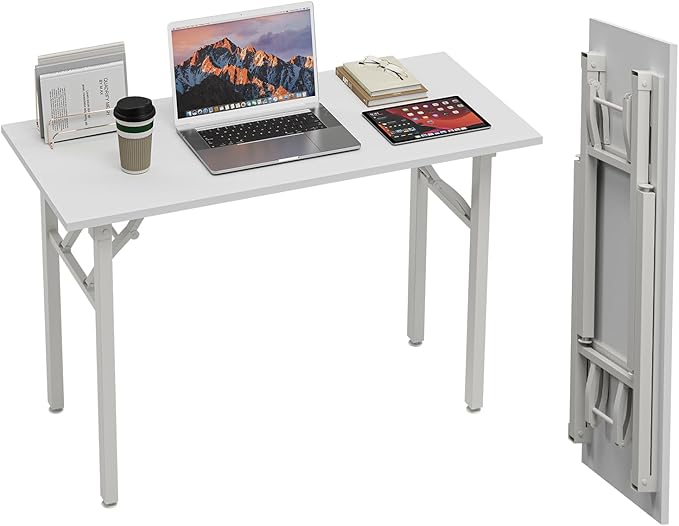 TEMI Small Computer Desk Folding Table by TEMI