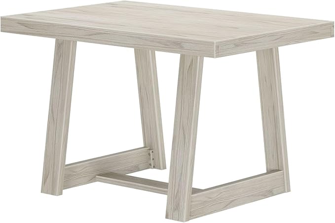 Plank+Beam 48 Inch Farmhouse Dining Table, Rustic Solid Wood Kitchen Table - Image 3