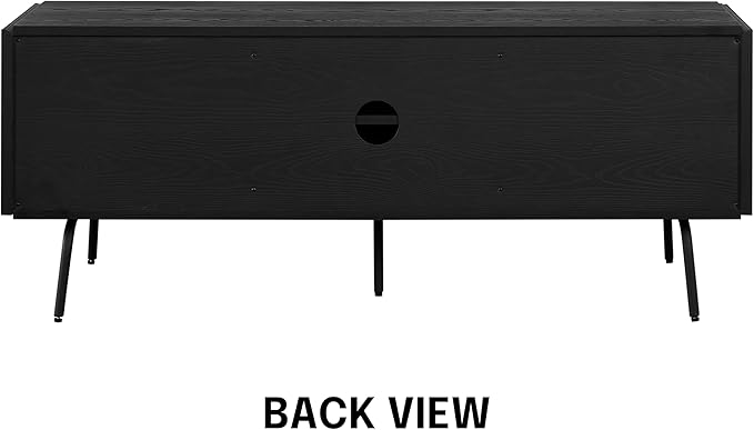NTC Veil TV Stand with 3 Doors for TVs up to 60’’, Media Console with Vertical - Image 5