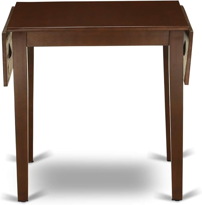 East West Furniture NDBO3-MAH-W 3 Piece Dining Set Contains a Rectangle Dining - Image 8