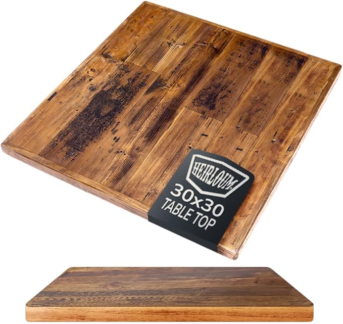Reclaimed Wood Table Top by Heirloum