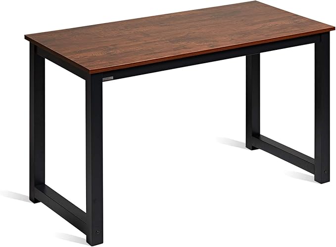 Decoholic 47 Inch Computer Desk, Home & Office PC Laptop Study Writing Table by DECOHOLIC