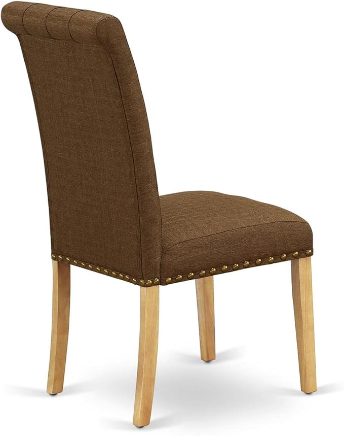 East West Furniture BRP4T18 Bremond Parson Kitchen Chairs - Image 7