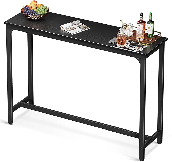ODK 55 Inch Bar Table, Bar Height Pub Table, Counter Height Bar Table, by ODK