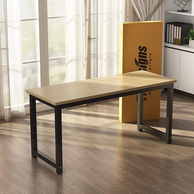 Tribesigns Computer Desk, Large Office Desk Computer Table Study Writing Desk - Image 8