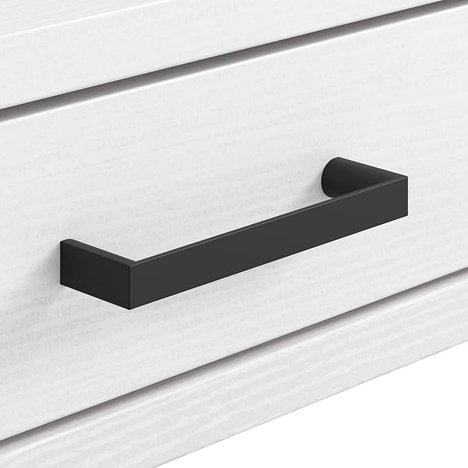 Bush Furniture Steele 40W Writing Desk in Pure White Oak | Computer Table - Image 7