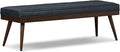 POLY & BARK 55" Tufted Leather Bed Bench by POLY+%26+BARK
