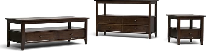 SIMPLIHOME Warm Shaker Coffee Table - Image 12