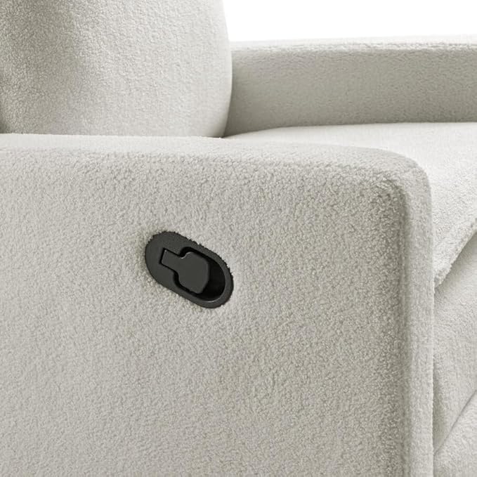 Oxford Baby Uptown Upholstered Swivel Glider and Recliner Nursery Chair - Image 7
