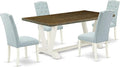 East West Furniture V077CE215-5 5 Piece Modern Dining Table Set Includes a by EastWestFurniture