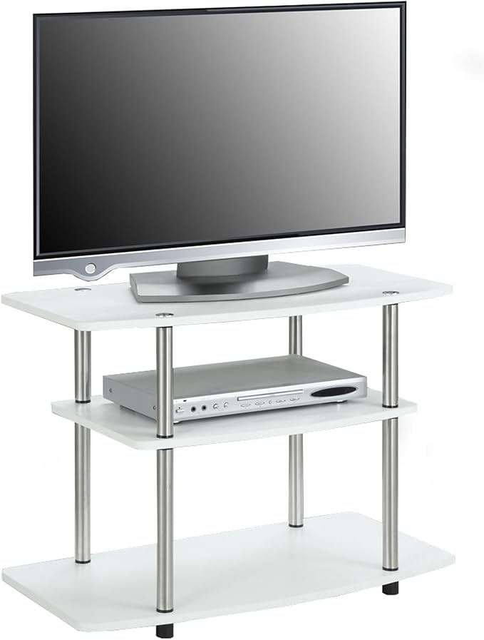 Convenience Concepts Designs2Go No Tools 3-Tier Stand Entertainment Center 37 - Image 3