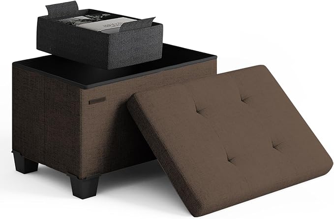 STORAGEBUD Storage Ottoman Cube by STORAGEBUD