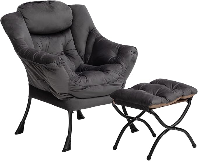 HollyHOME Fabric Lazy Chair by HollyHOME