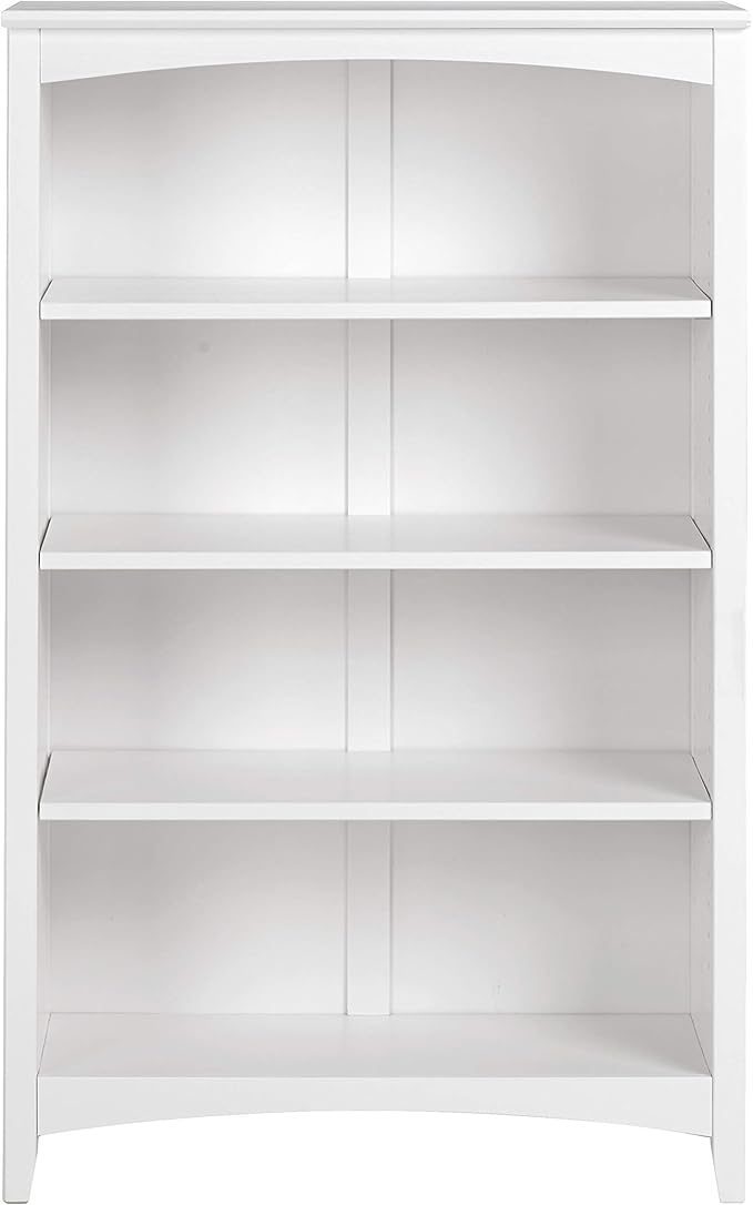Camaflexi Shaker Style 4 Shelf Bookcase / Solid Wood / 48 inch High / by Camaflexi