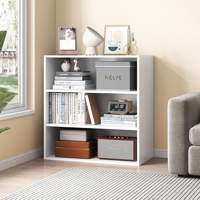 Basic Open Shelf Bookcase by NELYE