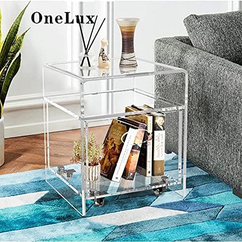ONELUX 2088 Clear Acrylic nightstand - Image 4