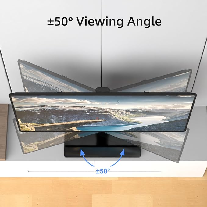 suptek Universal Swivel Table Top TV Stand - Image 2