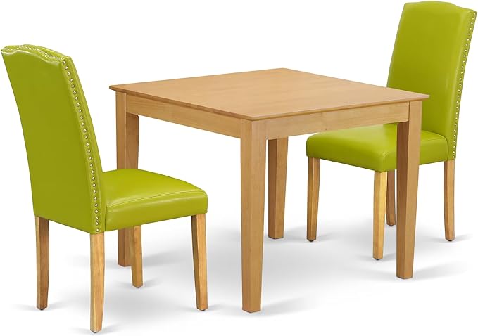 East West Furniture OXEN3-OAK-51 3 Piece Dinette Set by EastWestFurniture