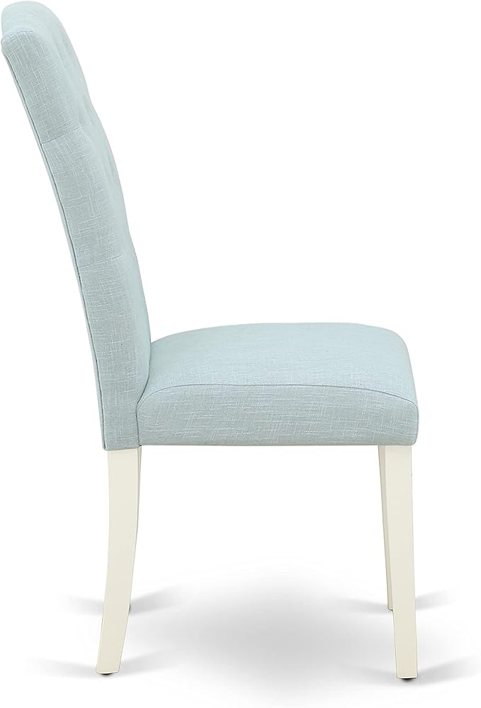 East West Furniture X027CE215-6 6 Piece Dining Room Set Contains a Rectangle - Image 10